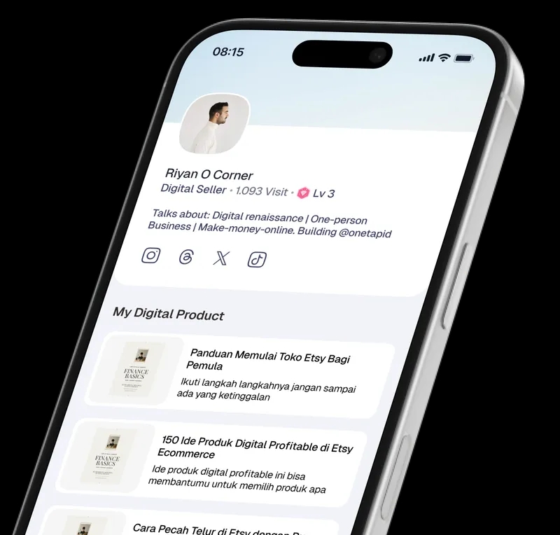 Onetap hero section
